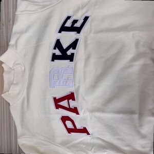 NEW Ivory Park Varsity Pullover – Preppy Style Logo Sweater!